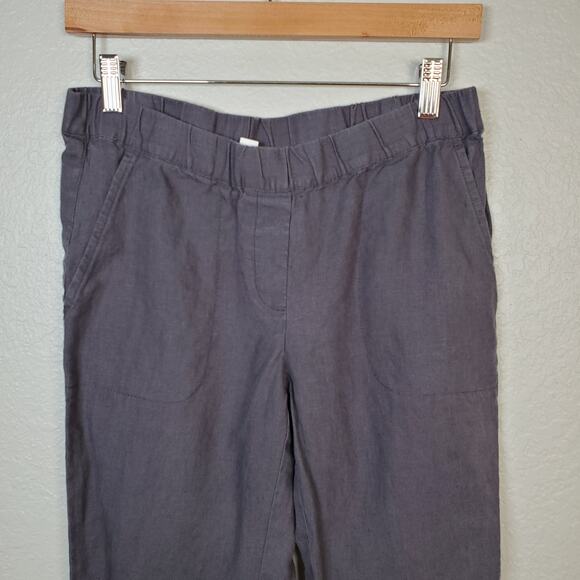 J. Jill Pants Womens Extra Small Petite Pull On Ankle Straight Leg Beachy - Picture 2 of 12